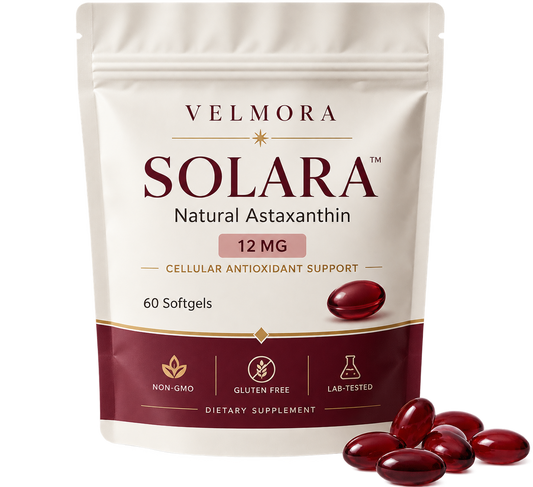 Solara Astaxanthin 12mg Softgels