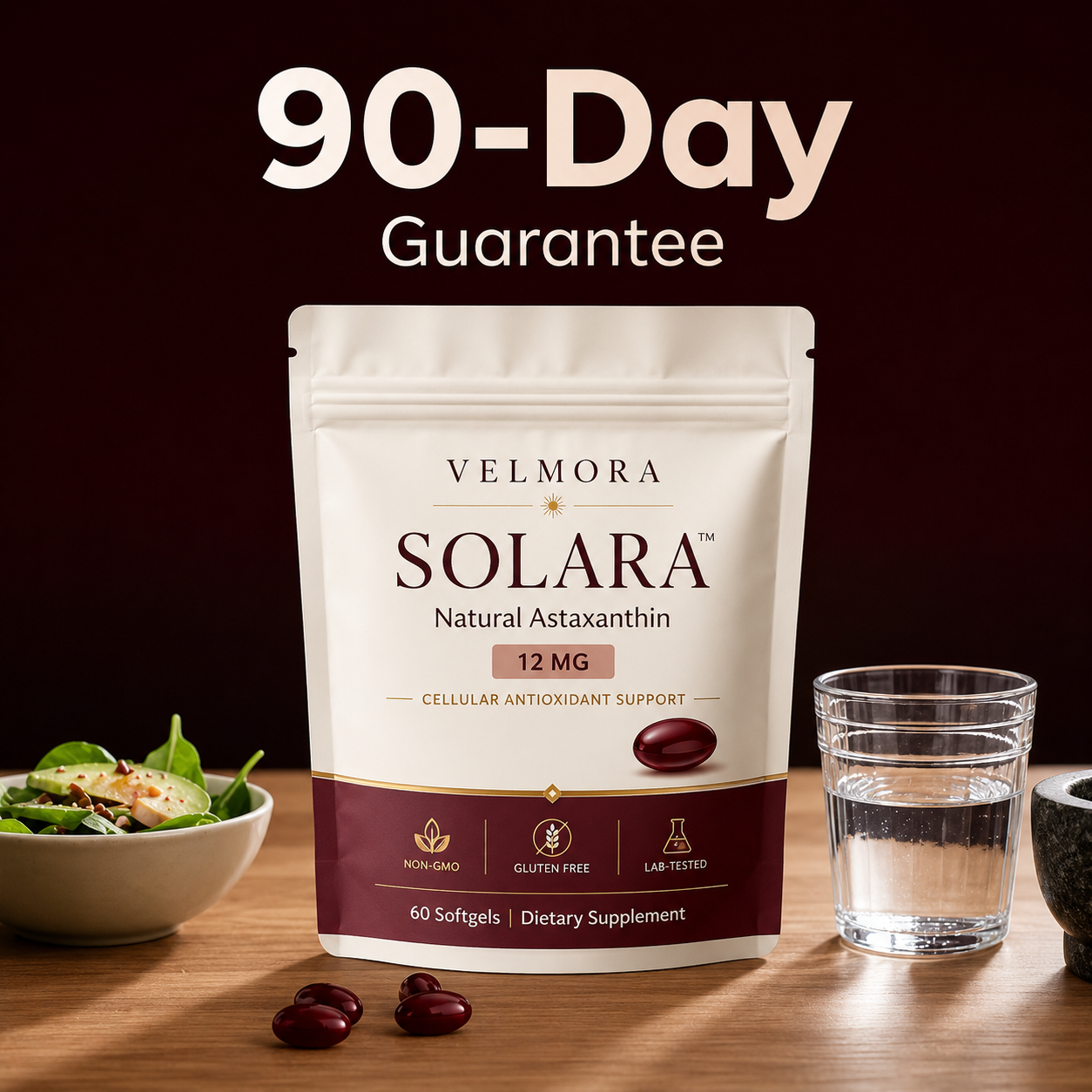 Solara Astaxanthin 12mg Softgels